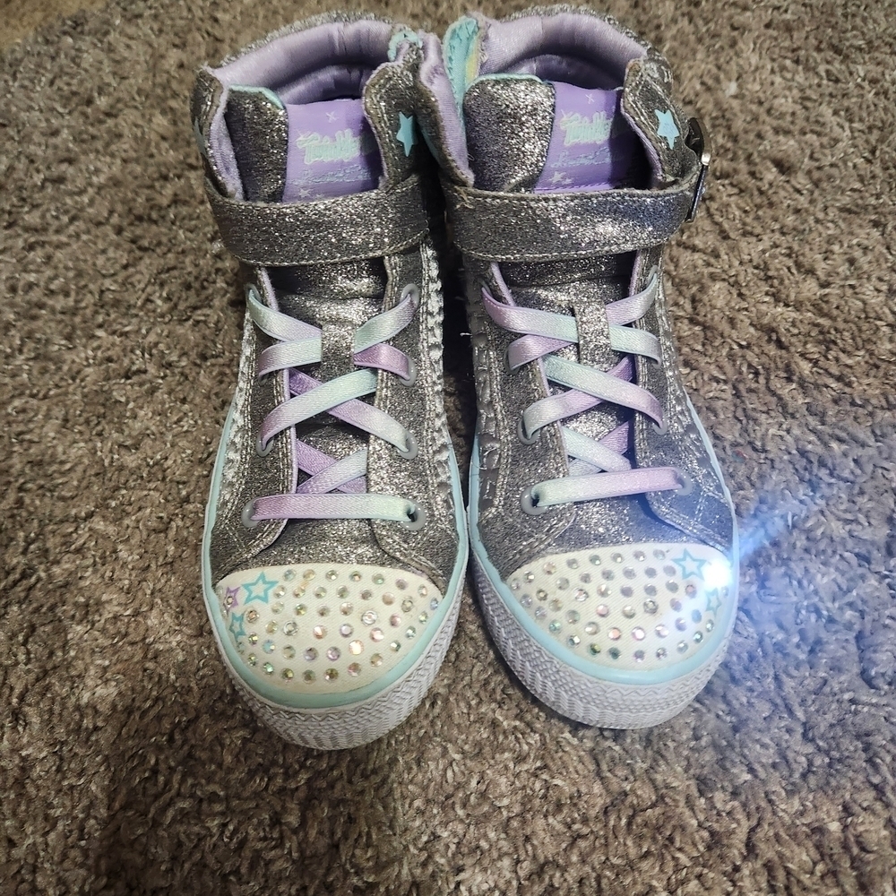 Skechers Kids Sparkle Sneakers - Picture 3 of 6